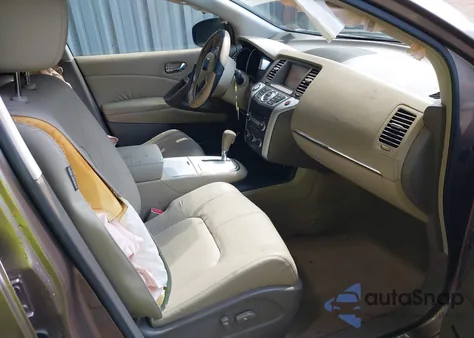 2009 Nissan Murano Sl из США, поврежденный, VIN JN8AZ18U59W031105